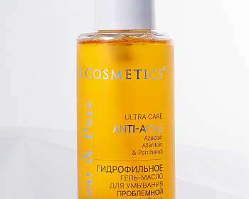 Гидрофильное гель-масло для умывания Clear & Pure | ULTRA CARE | ANTI-ACNE 150 мл